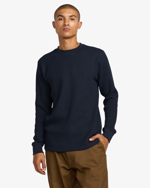 RVCA Dayshift Thermal - Moody Blue