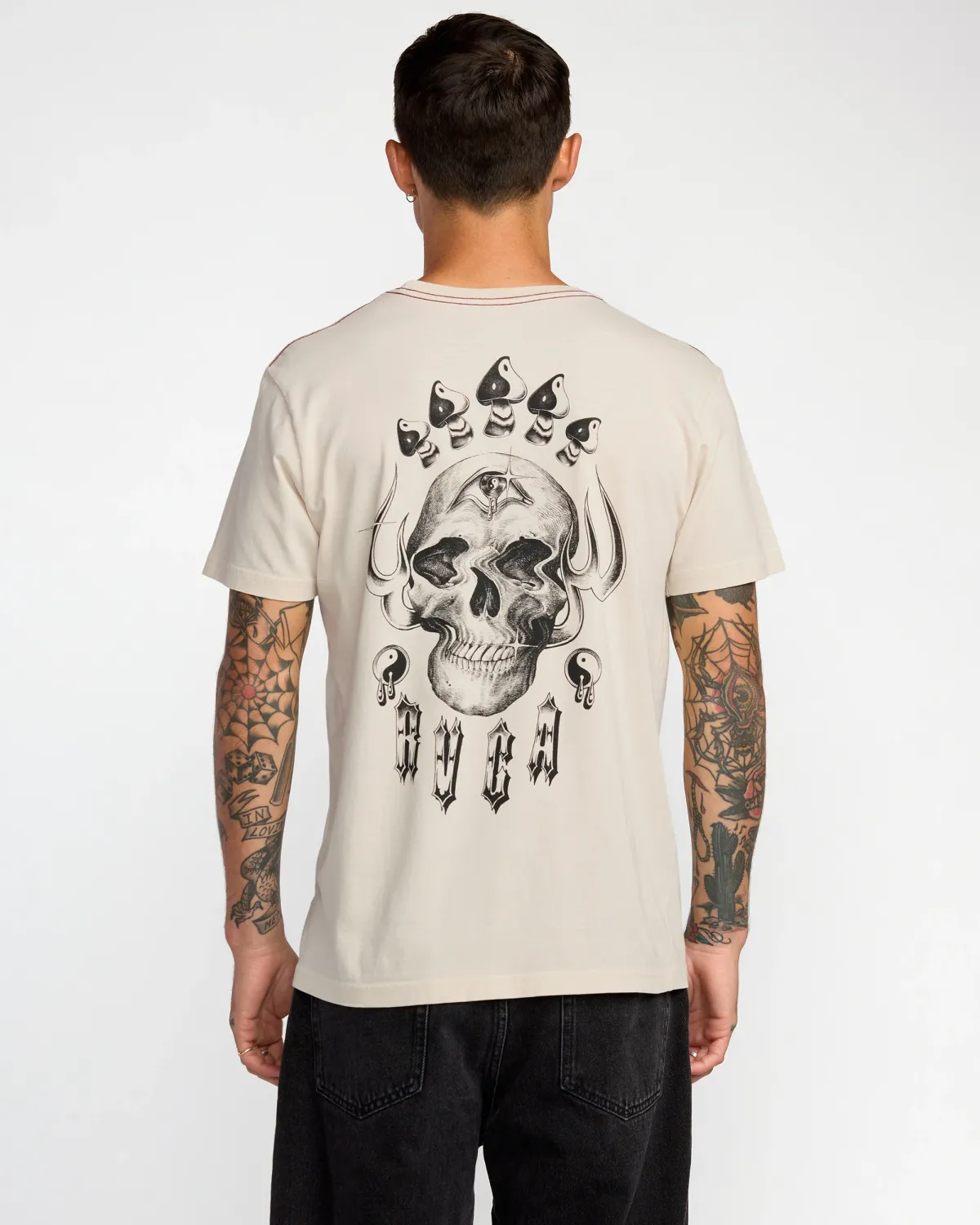RVCA Benj All Seeing Tee - Ceramic