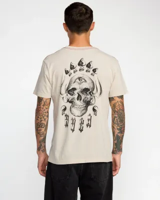 RVCA Benj All Seeing Tee - Ceramic