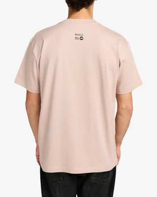 RVCA You're Still Here Tee - Pale Mauve