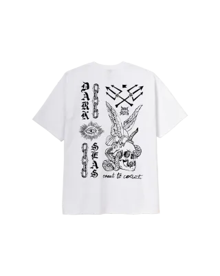 Dark Seas Troublemaker HW Tee - White