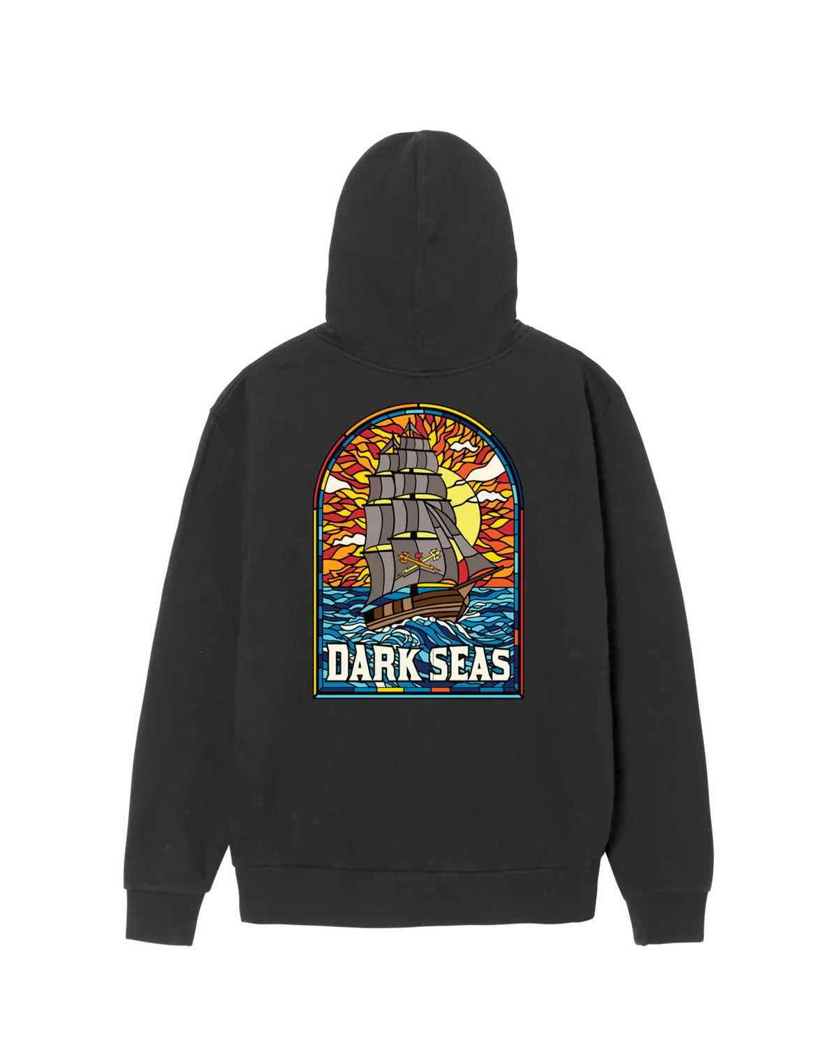 Dark Seas Sailor&#39;s Sun Hood - Black