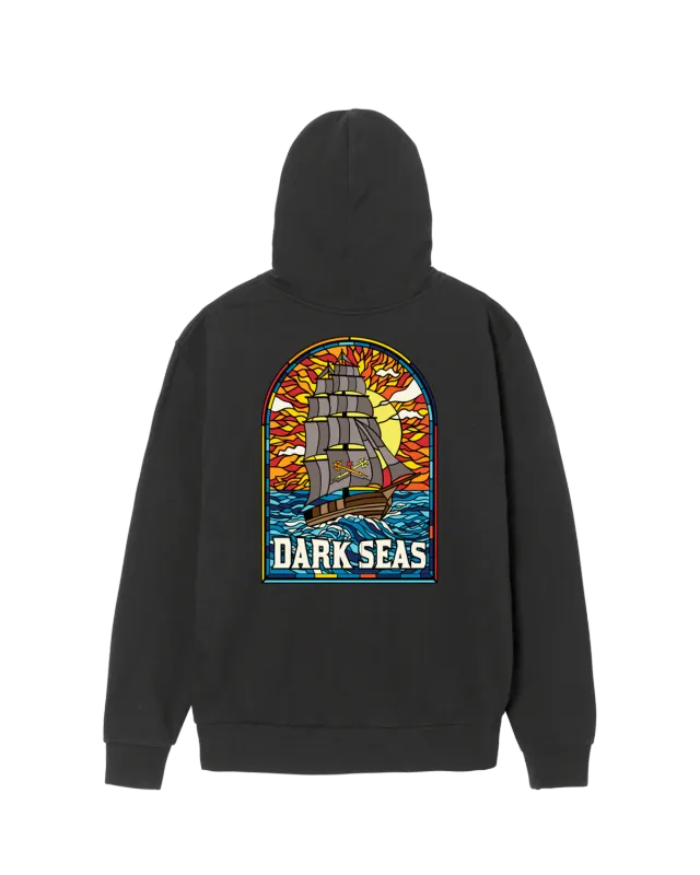 Dark Seas Sailor&#39;s Sun Hood - Black
