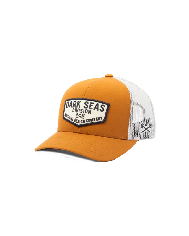 Dark Seas Transom Trucker - Caramel