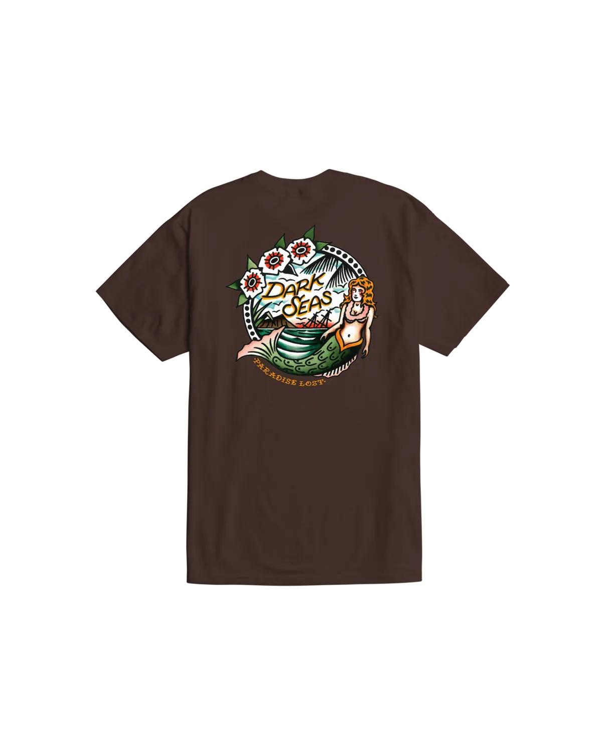 Dark Seas Livin&#39; Easy Tee - Java Brown