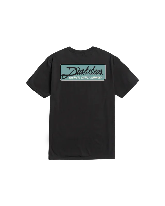 Dark Seas Fish Hook Tee - Pine