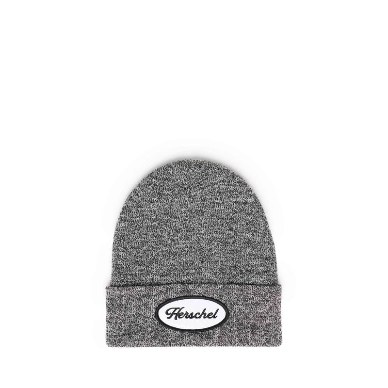 Herschel Station Kids  Elmer Beanie - Heather Black