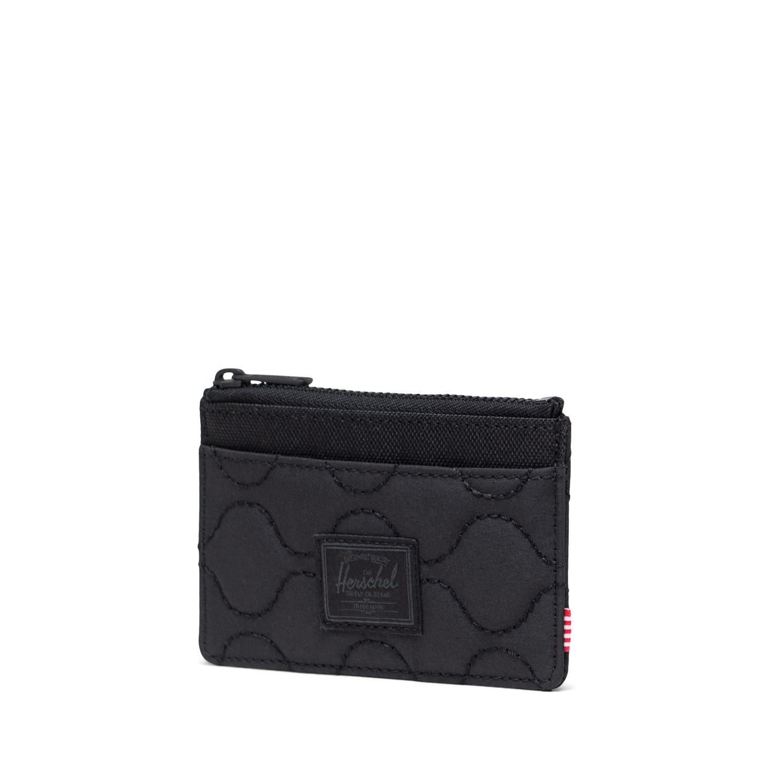 Herschel Oscar Cardholder - Quilted Black