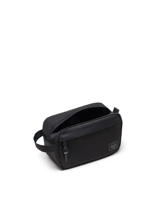 Herschel Chapter Travel Kit - Black Tonal