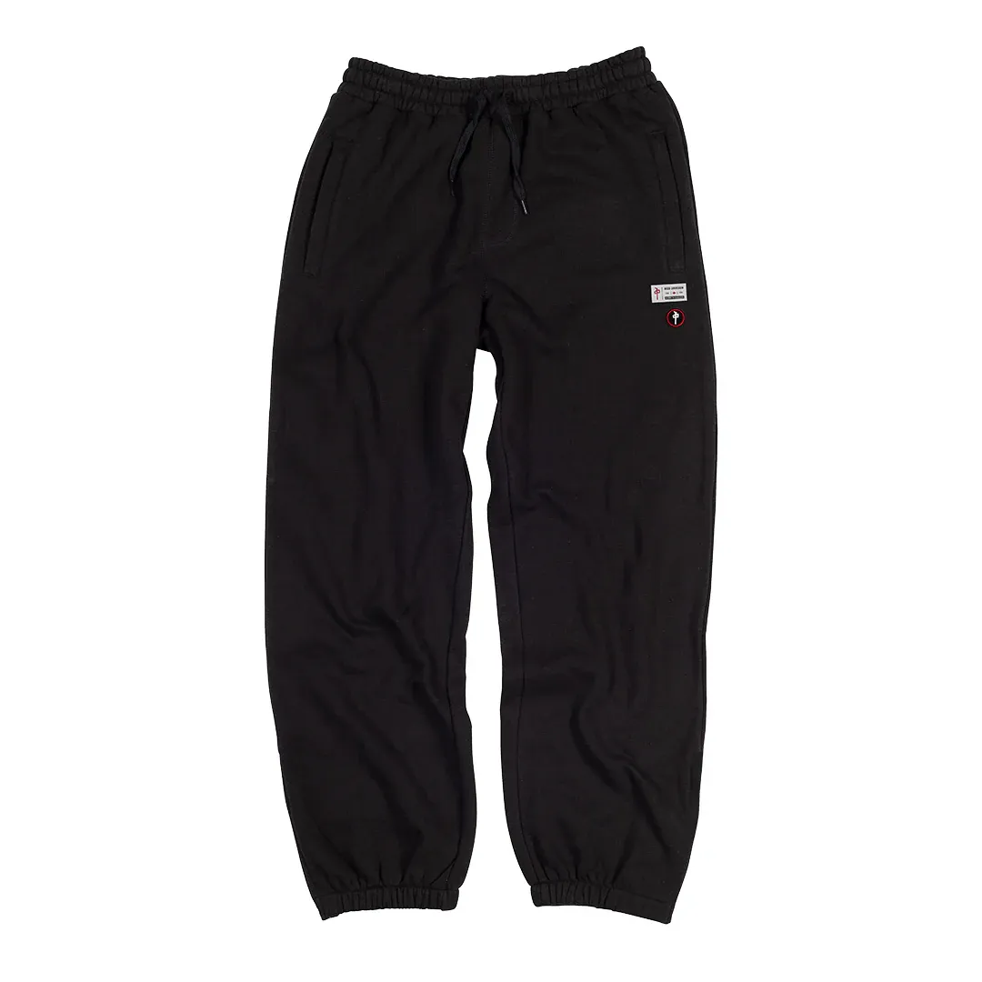 RDS Canadian Chung Patch Sweatpant - Black