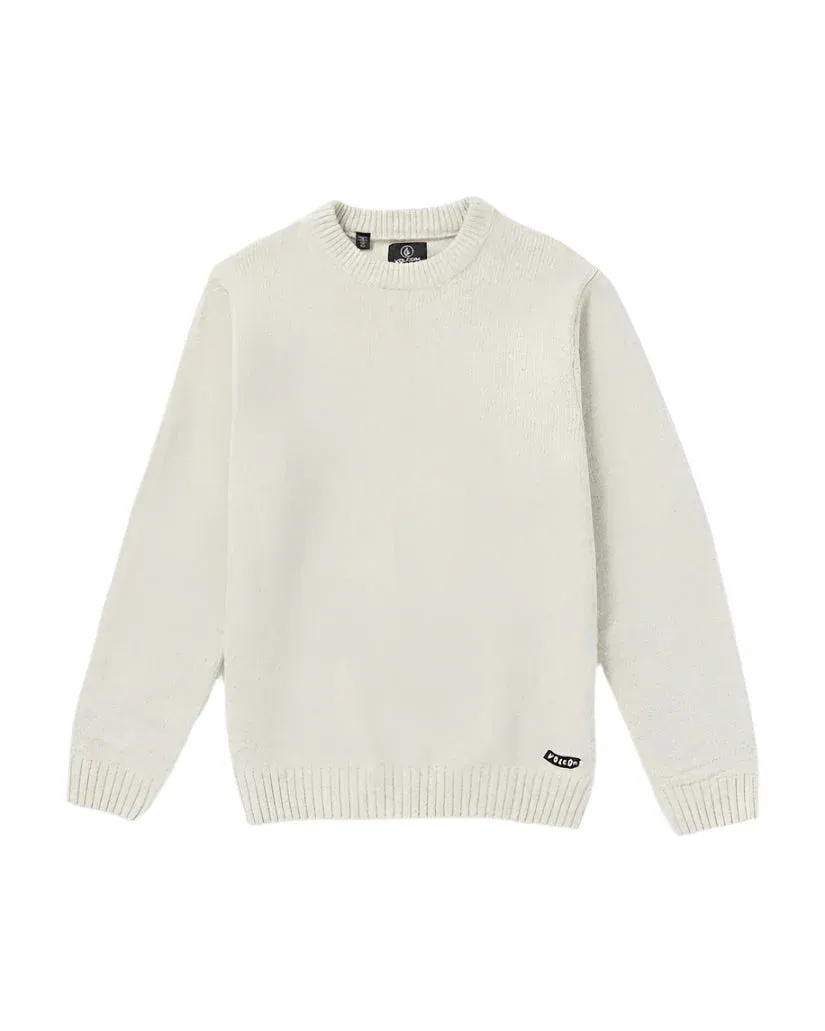 Volcom Edmonder II Sweater - Dirty White