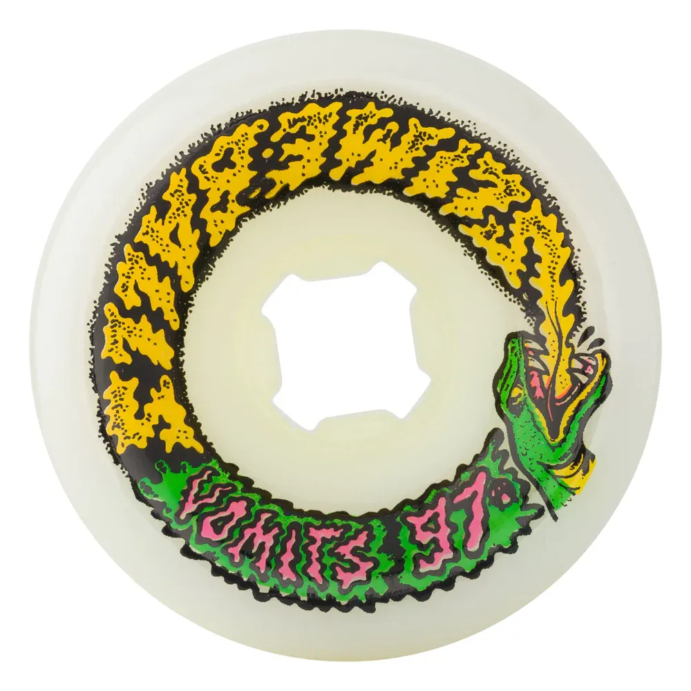 Slime Balls Wheels Snake Vomit White/Pink 60mm