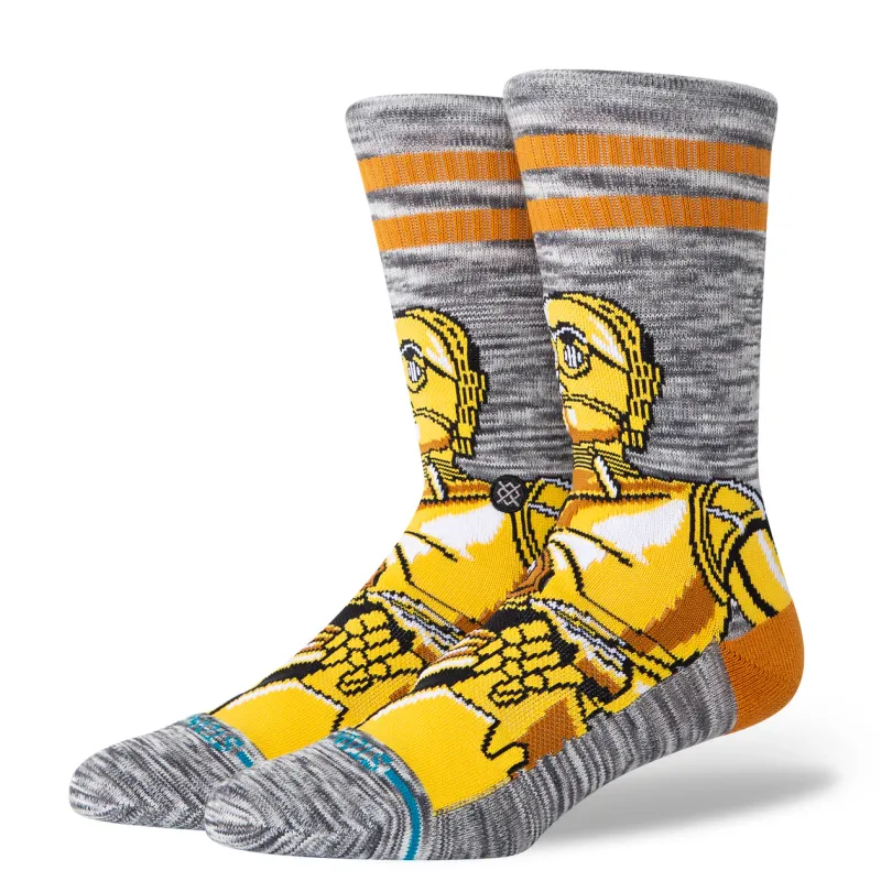 Stance x Star Wars C3PO Crew - Gold
