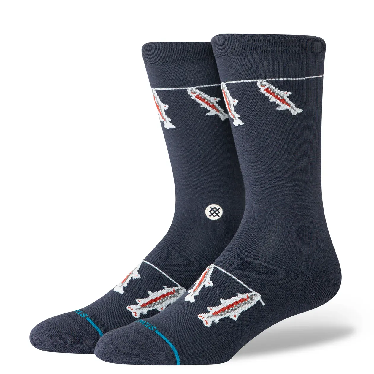 Stance Gone Fishin&#39; Crew - Navy