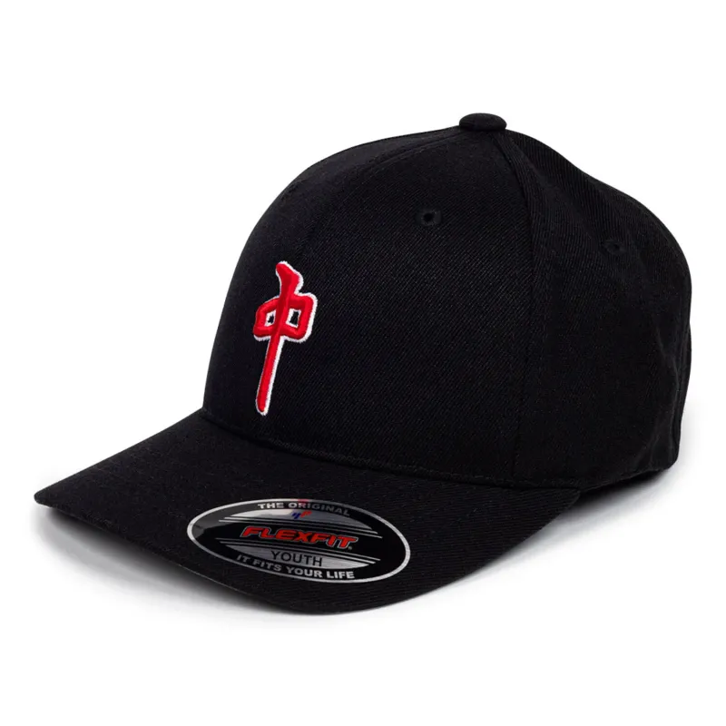 RDS Youth OG Puffy Flexfit - Black/Red