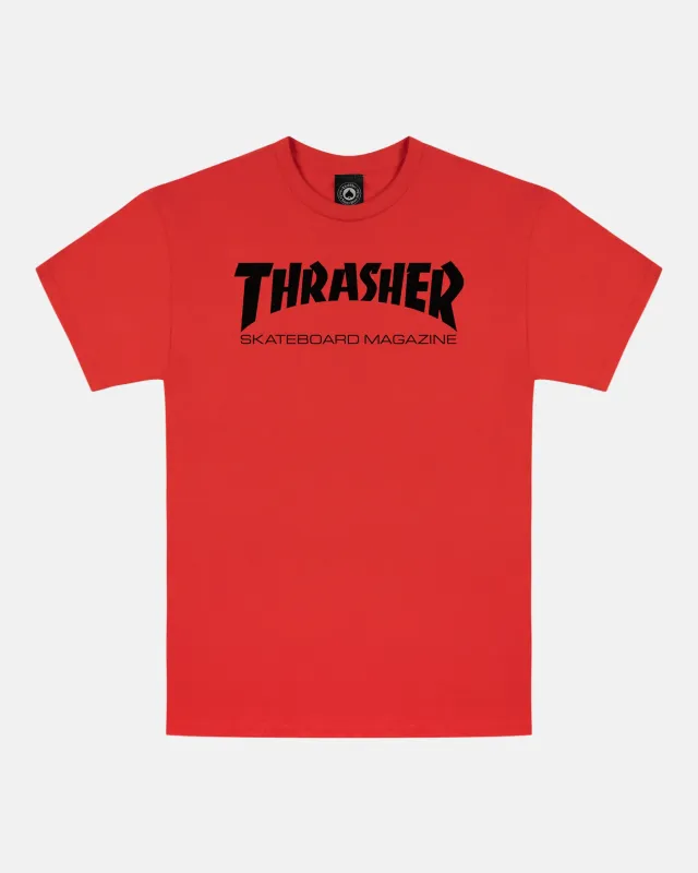 Thrasher Youth Skate Mag Tee - Red