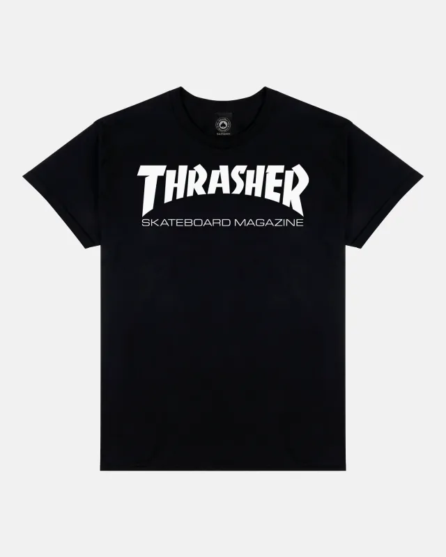 Thrasher Youth Skate Mag Tee - Black