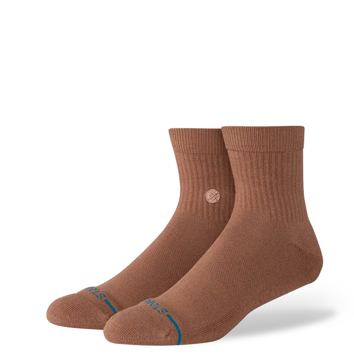 Stance Icon Quarter - Brown