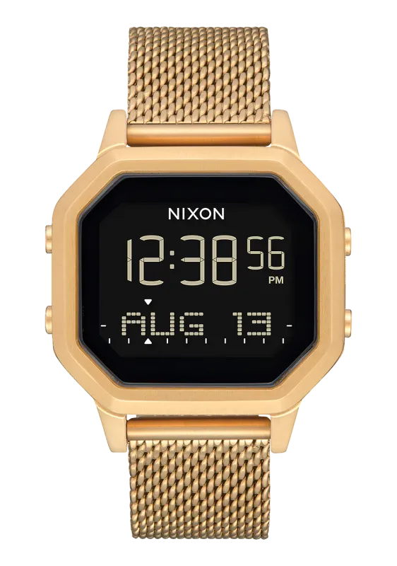 Nixon Siren Milanese - All Gold