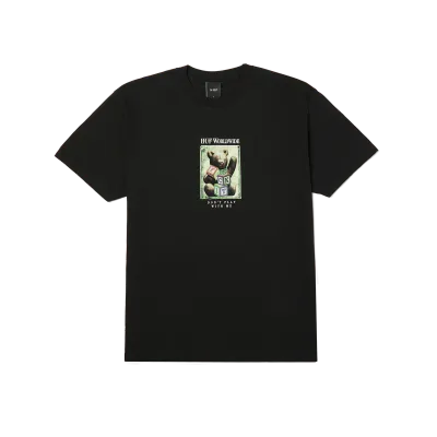 Huf Gift Bear Tee - Black
