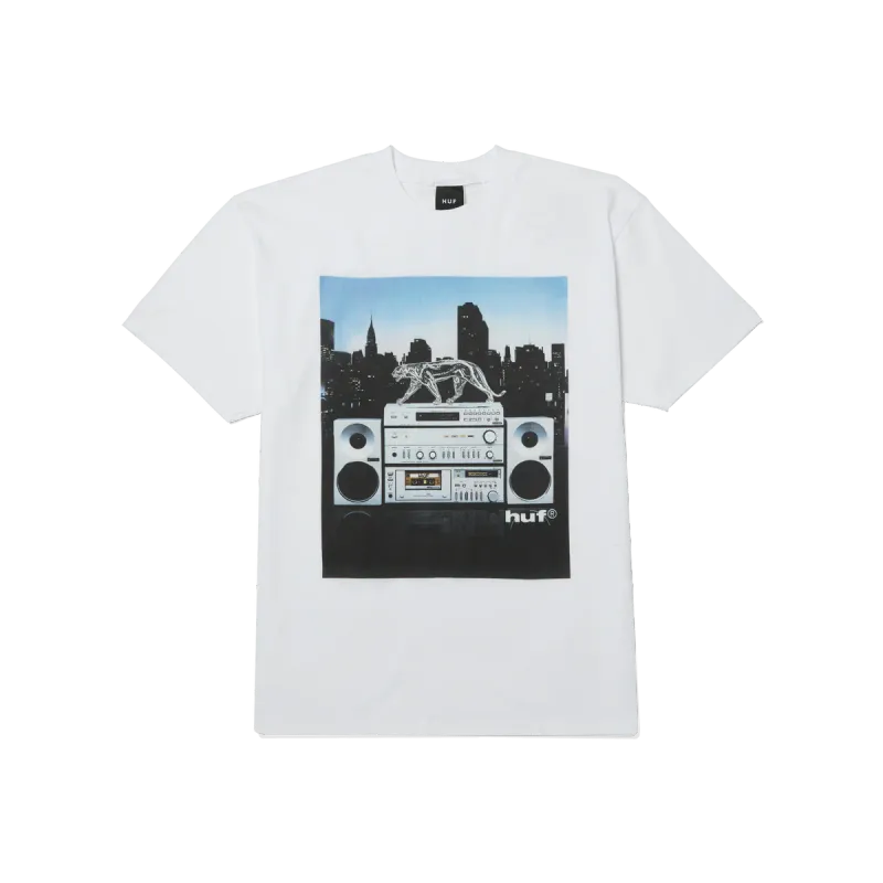 Huf Midnight Radio Tee - White