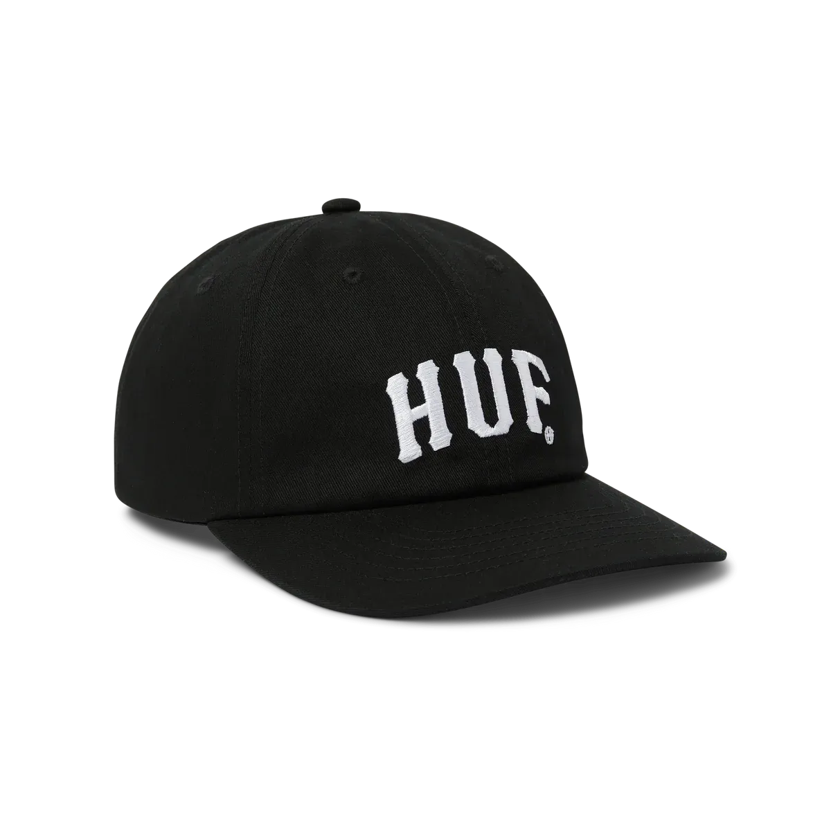 Huf Arch 6 Panel Cv Snapback - Black