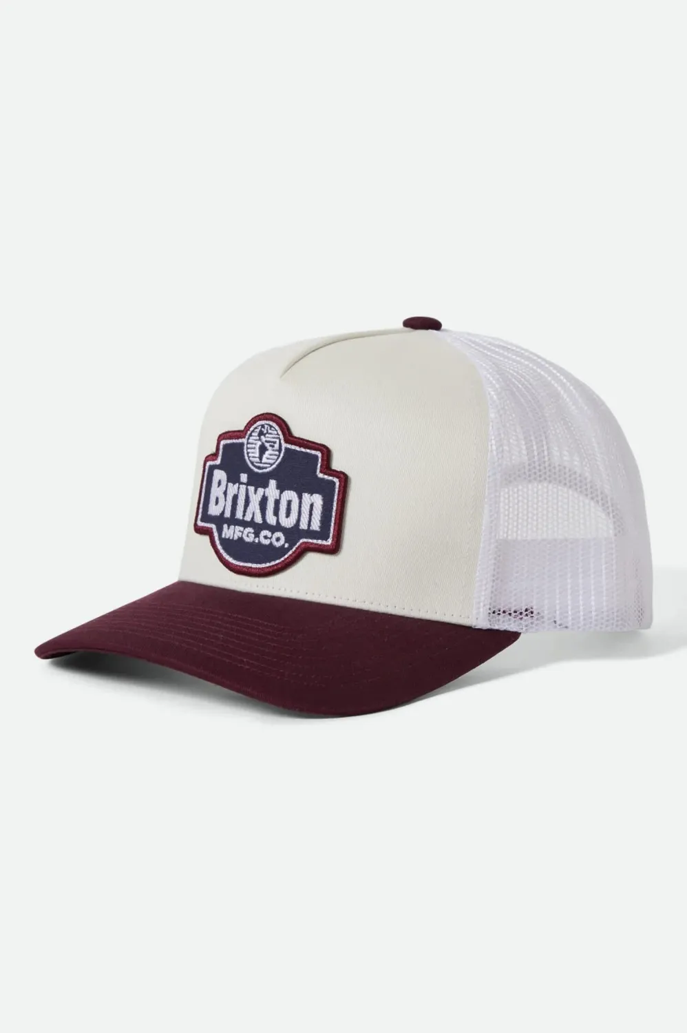 Brixton Genuine Quality Trucker - Off White/Port