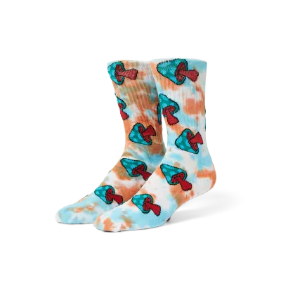 Huf Microdose Tiedye Sock - Blue
