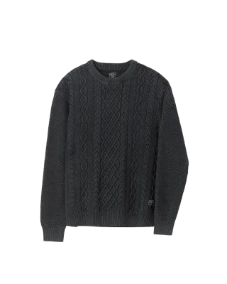 Dark Seas Big Sur Sweater - Black