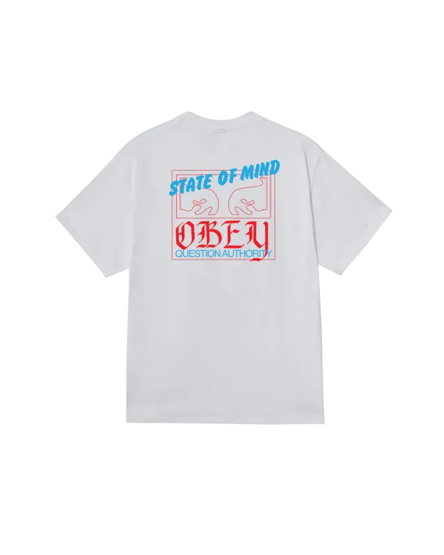 Obey State Of Mind Tee - White