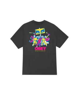Obey Steady Mobbin&#39; Tee - Vintage Black