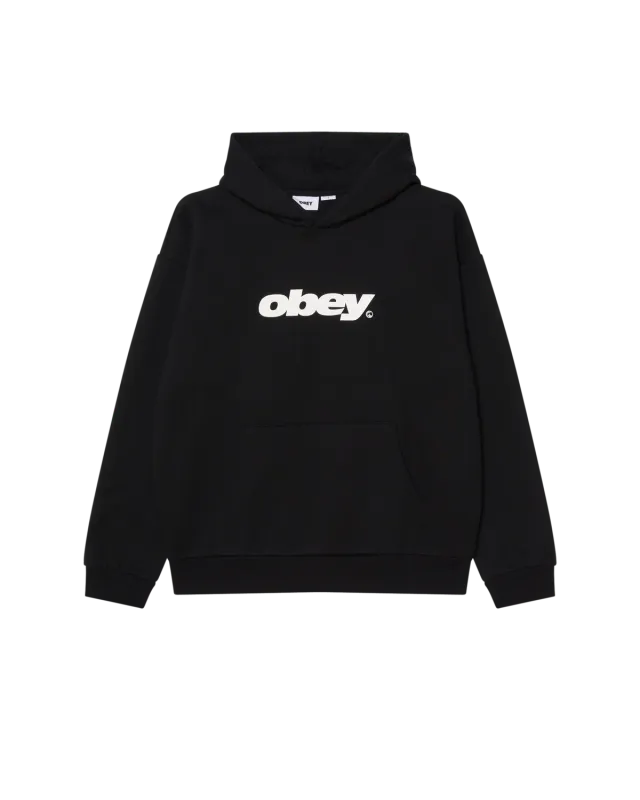 Obey Bounce Extra Heavy Hood - Black