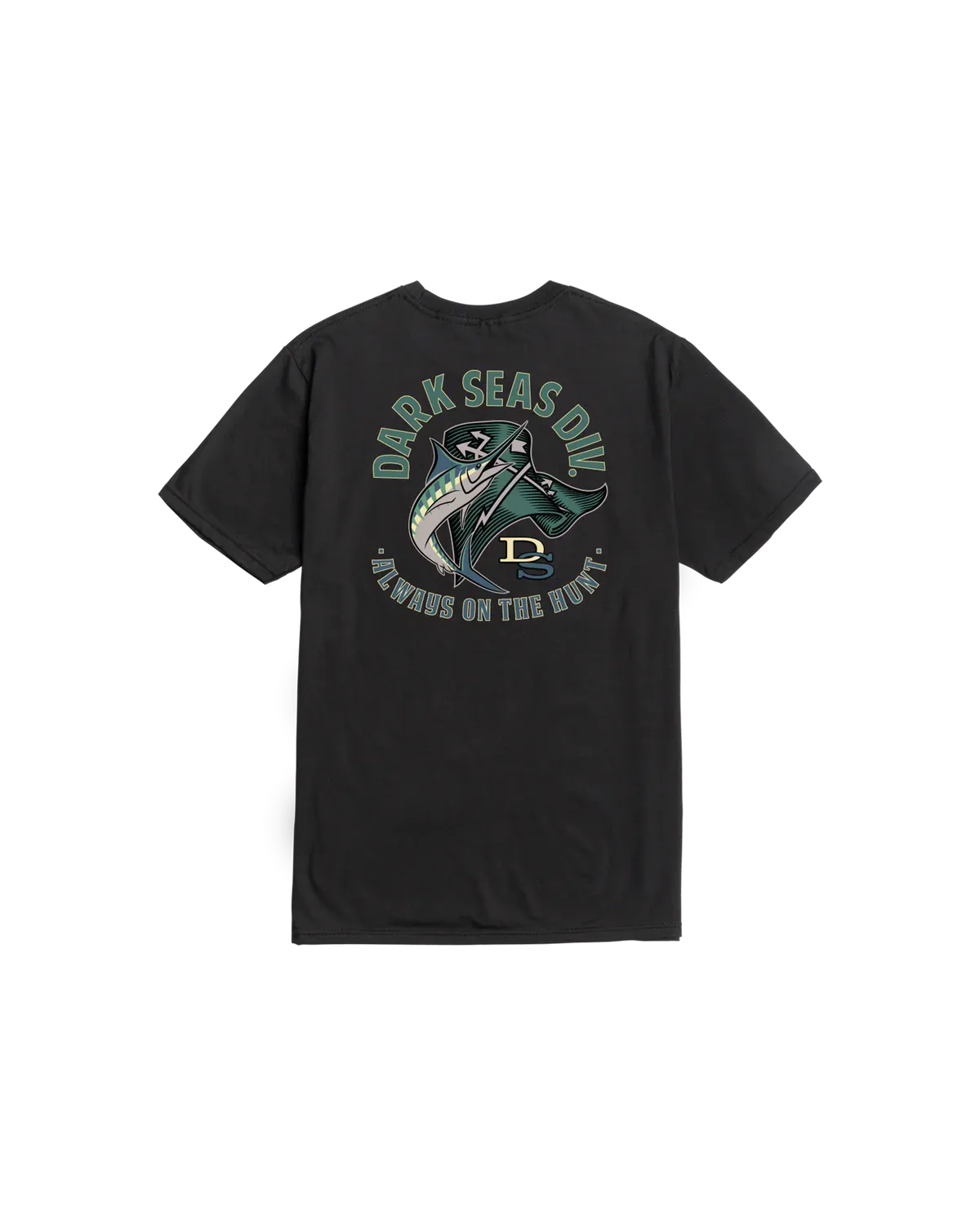 Dark Seas Fly The Flag Tee - Black