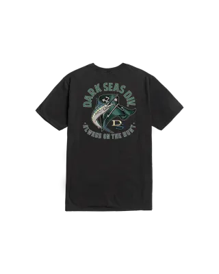 Dark Seas Fly The Flag Tee - Black