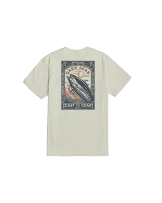 Dark Seas Never Sleep Tee - Cream