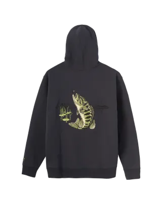 Dark Seas Cherrywood Hood - Navy L