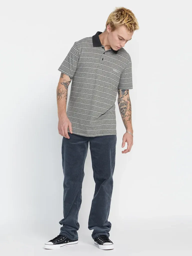 Volcom Static Stone Polo SS - Stealth