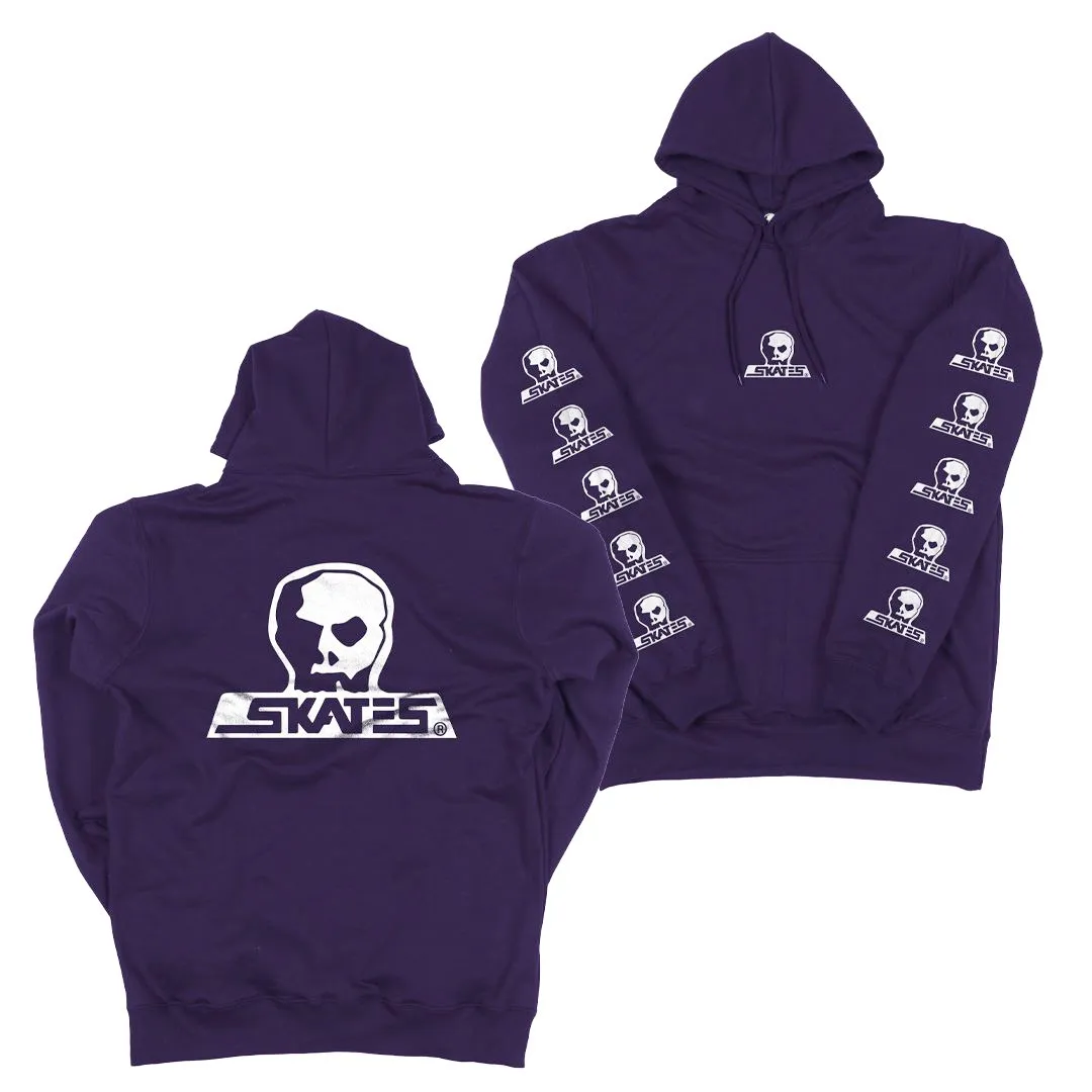 Skull Skates Skull Logo Hood - Purple