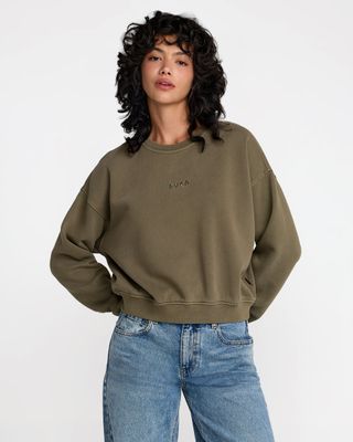 RVCA Forever Fleece - Lentil Green