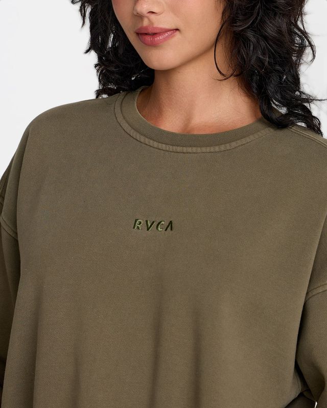 RVCA Forever Fleece - Lentil Green