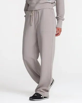 RVCA Sofie Waffle Pant - Sky Grey