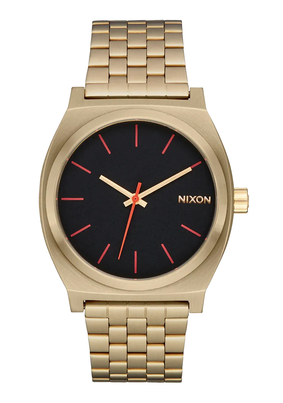 Nixon Time Teller - Champagne/Black/Red