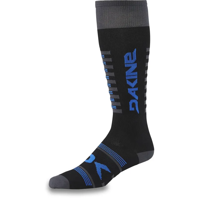 Dakine Thinline Merino Socks - Black/Blue