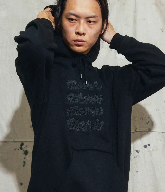 Former Betrayer Satin Hood - Black