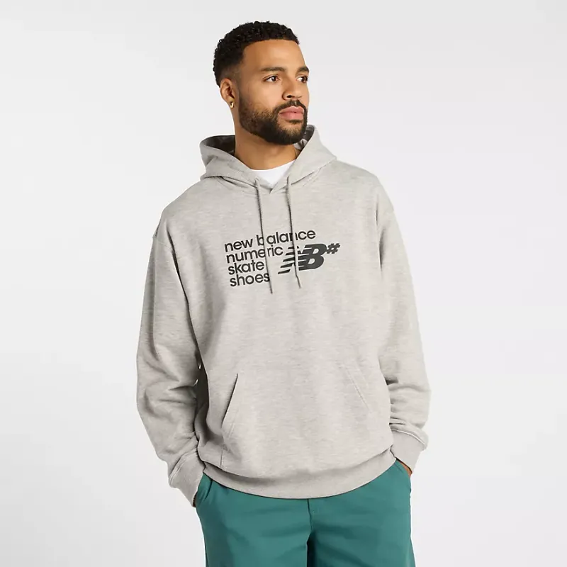 New Balance Numeric French Terry Hoodie - Athletic Grey