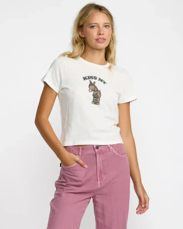 RVCA 411 Tee - Vintage White