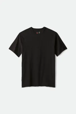 Brixton Basic Tailored Tee - Black