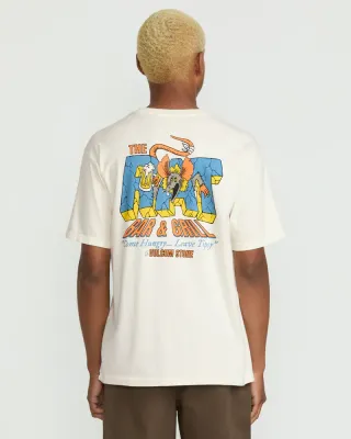 Volcom Rat Bar Tee - Off White