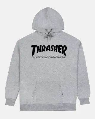 Thrasher Skate Mag Hood - Grey