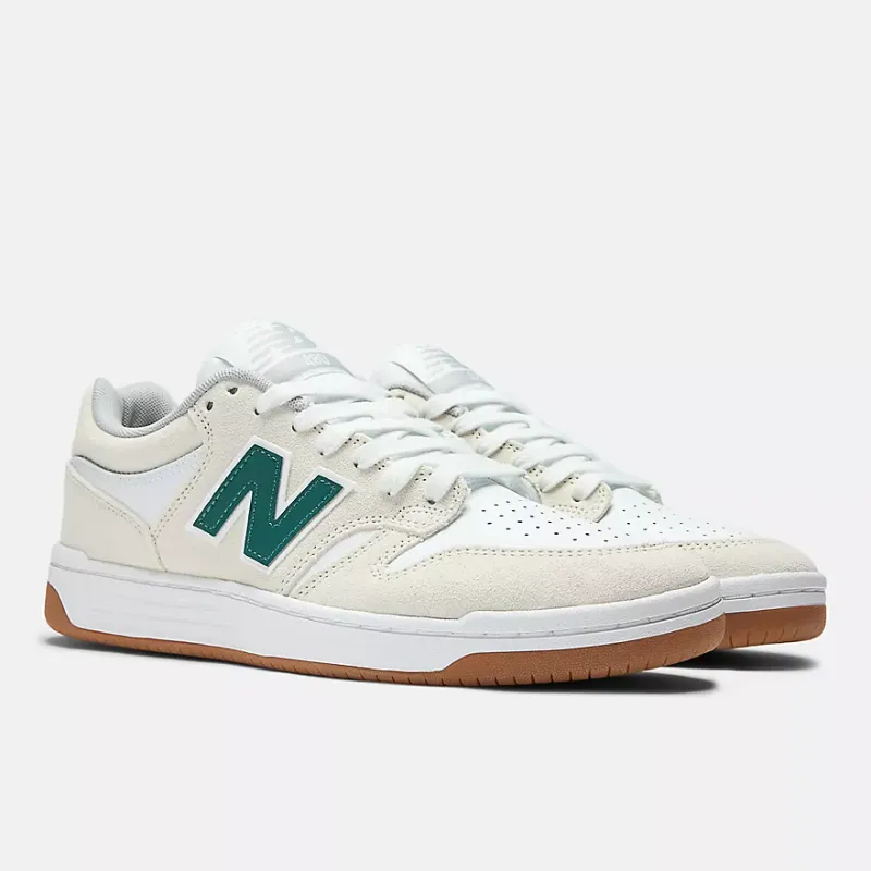 New Balance 480 - White/Green